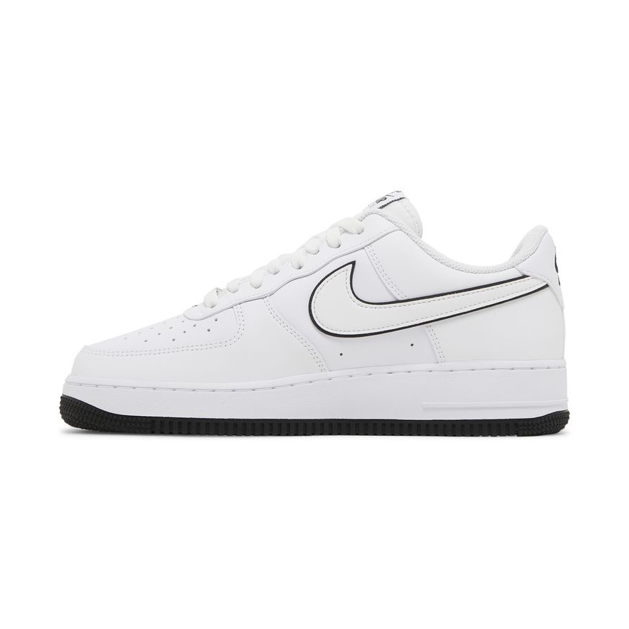 Force 1 '07 Low Embroidered Swoosh White Black