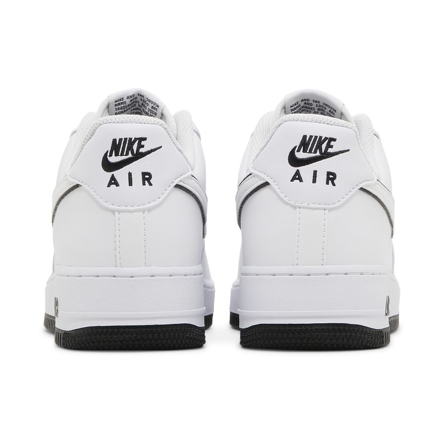 Force 1 '07 Low Embroidered Swoosh White Black