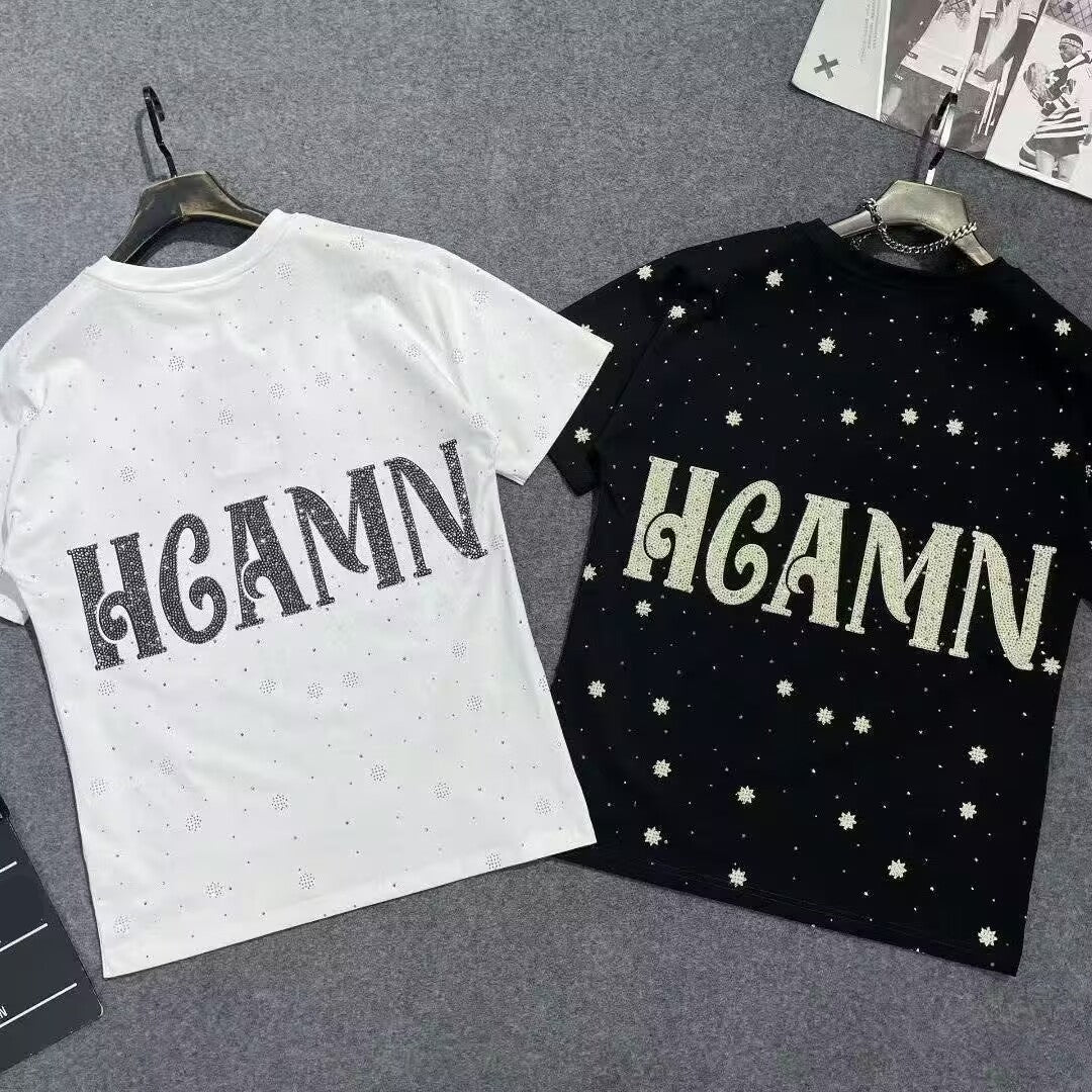 Fashion Crystal-Waterfall Wing T-Shirts