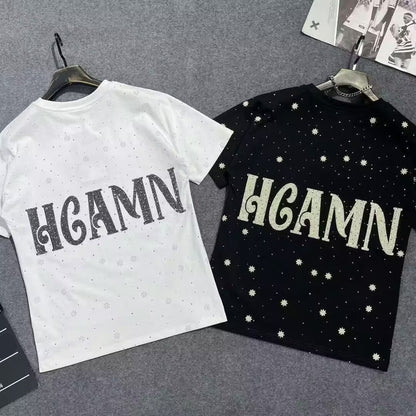 Fashion Crystal-Waterfall Wing T-Shirts
