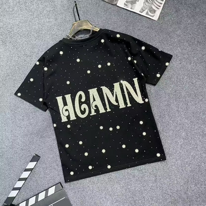 Fashion Crystal-Waterfall Wing T-Shirts
