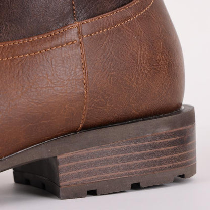 Retro Classic Embroidered Cowboy Boots