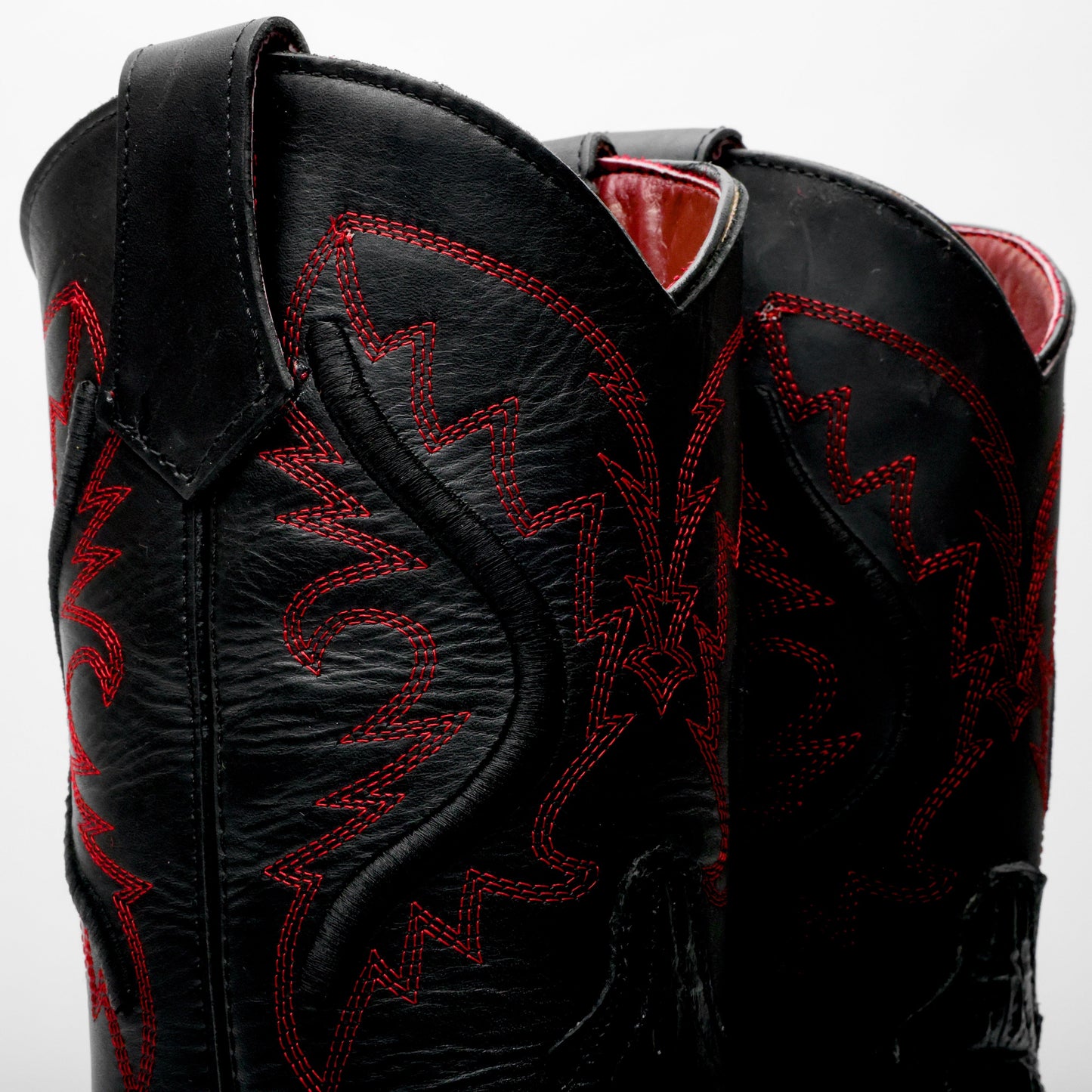 NEW Black Caiman Neck Leather Boots - 3D Sole Composite Toe