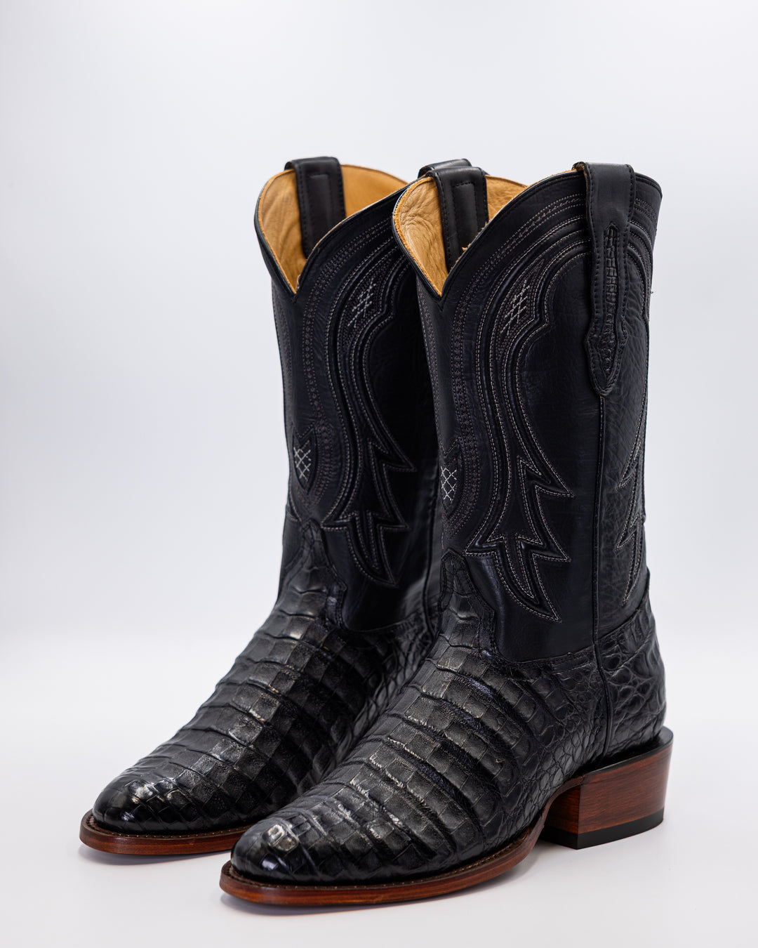 Jesse Onyx Caiman Boot