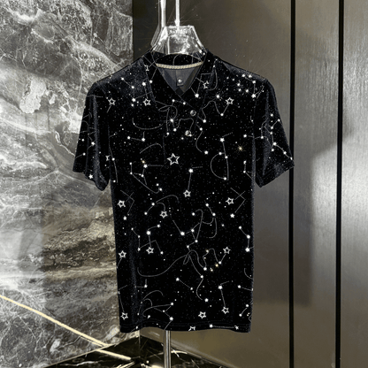 Stylish Simple Starry Sky T-shirt