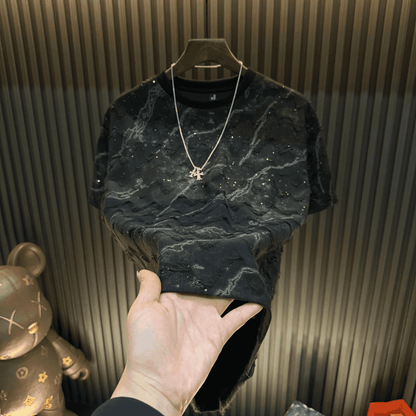 Luxury Ripped Sparkling Colors Shirt