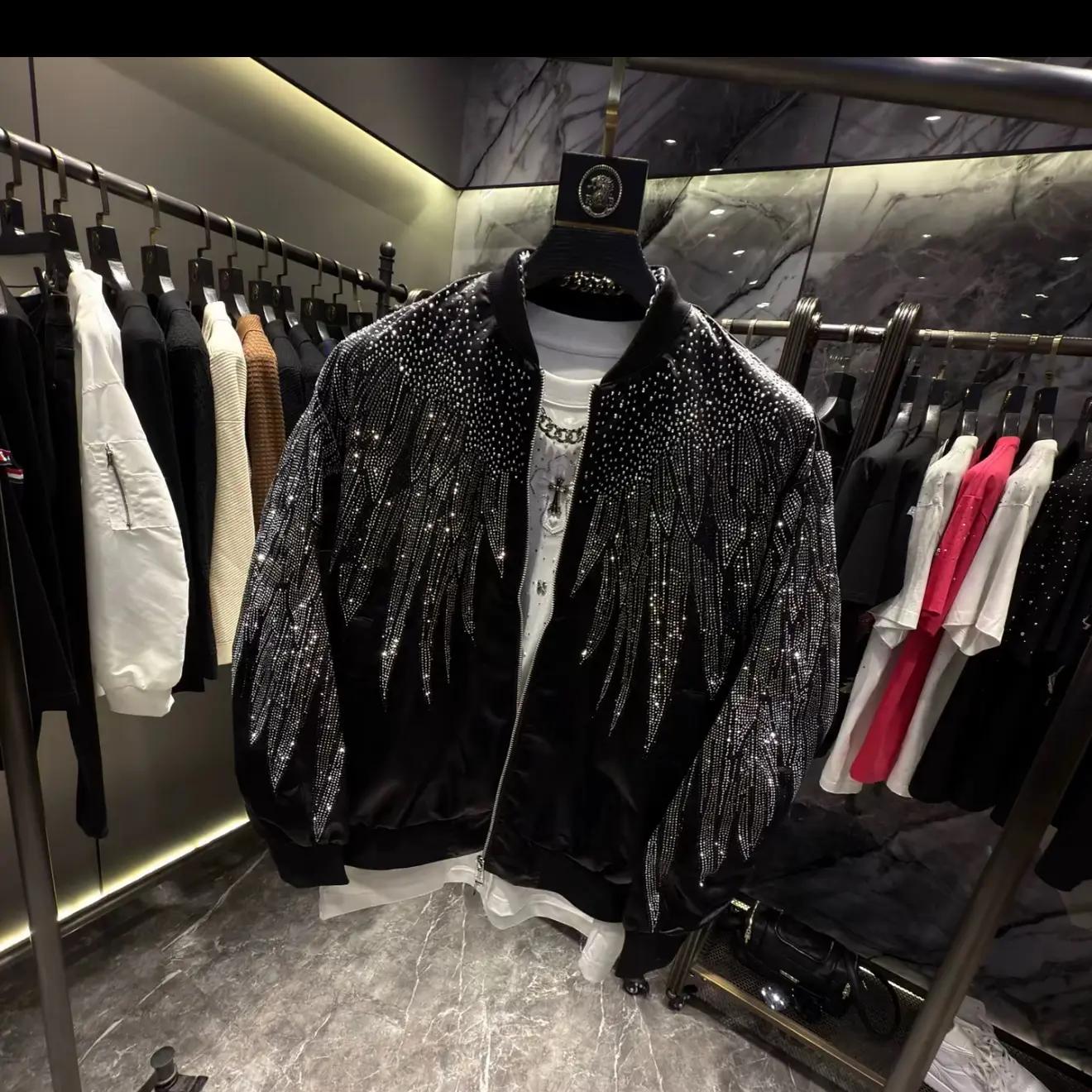 Fashion Crystal-Waterfall Angel Wings Jacket