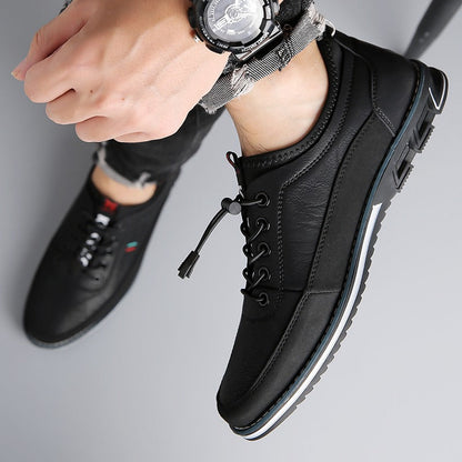 Men's Fashion Calfskin Leather Shoes