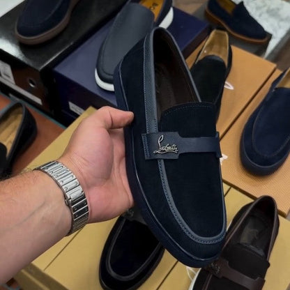 Men's Black Casual Loafers