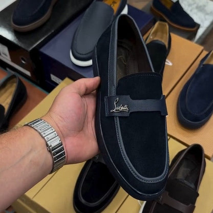 Men's Black Casual Loafers