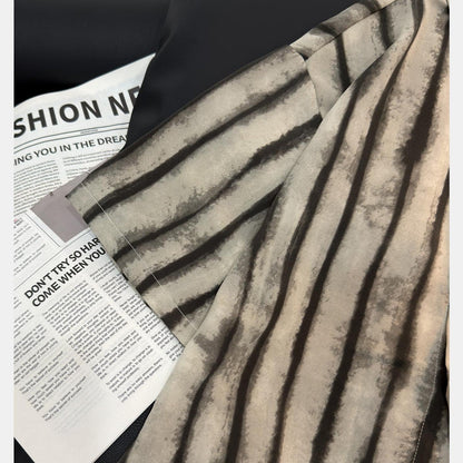 Retro Striped Loose Fit Shirt