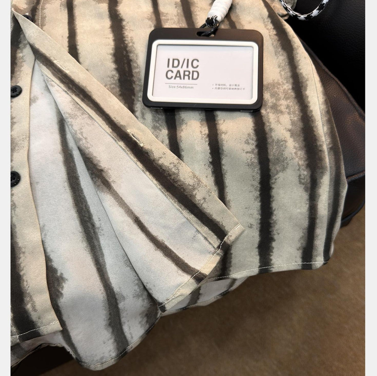Retro Striped Loose Fit Shirt