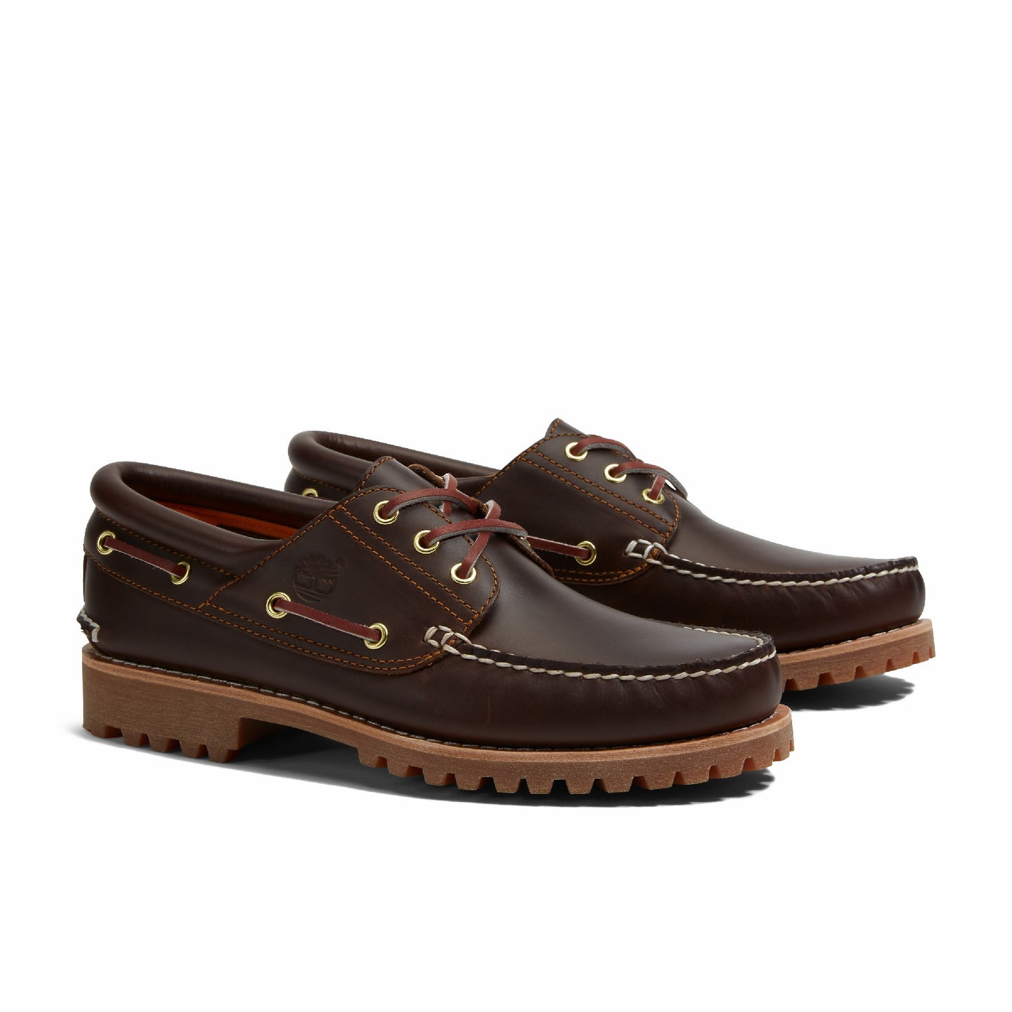 Men’s 3-Eye Lug Handsewn Boat Shoe
