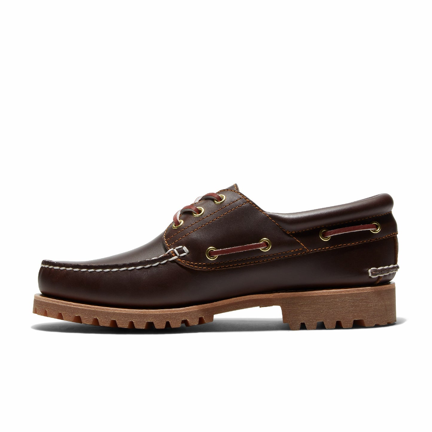 Men’s 3-Eye Lug Handsewn Boat Shoe