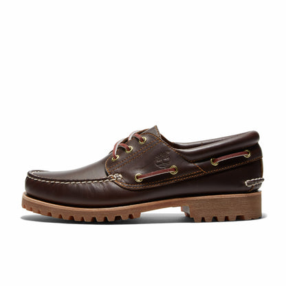 Men’s 3-Eye Lug Handsewn Boat Shoe
