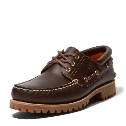 Men’s 3-Eye Lug Handsewn Boat Shoe