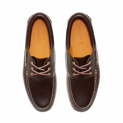 Men’s 3-Eye Lug Handsewn Boat Shoe