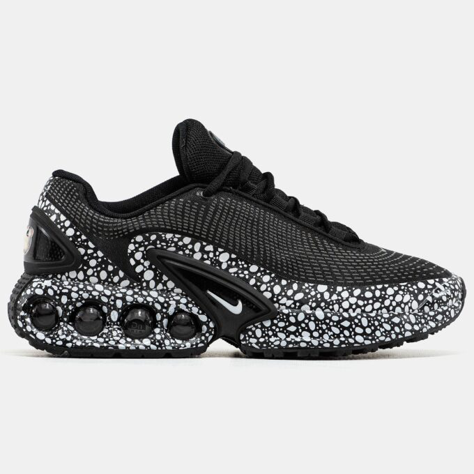 Men's Black Safari-Inspired Sport Sneakers