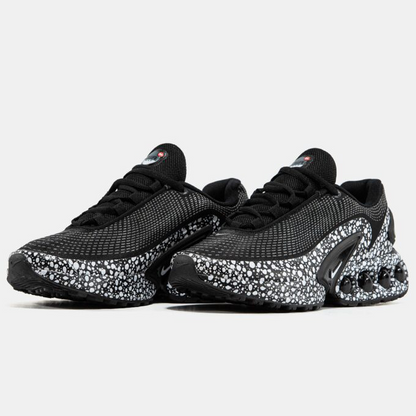 Men's Black Safari-Inspired Sport Sneakers