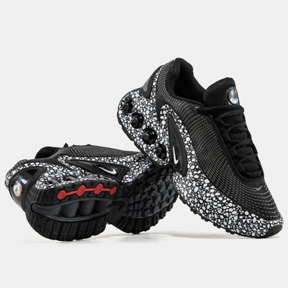 Men's Black Safari-Inspired Sport Sneakers