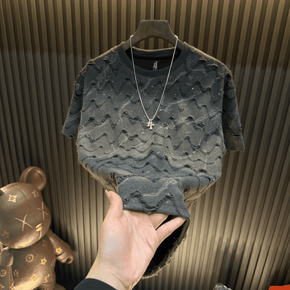 Luxury Ripped Sparkling Colors Shirt