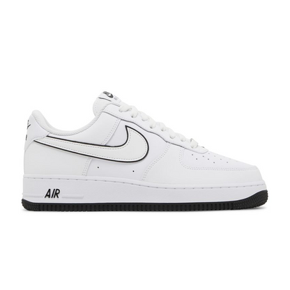 Force 1 '07 Low Embroidered Swoosh White Black